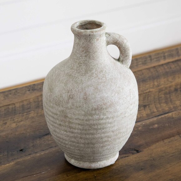7-in Natural Ceramic Jug - SKU #0914-S1 - 11