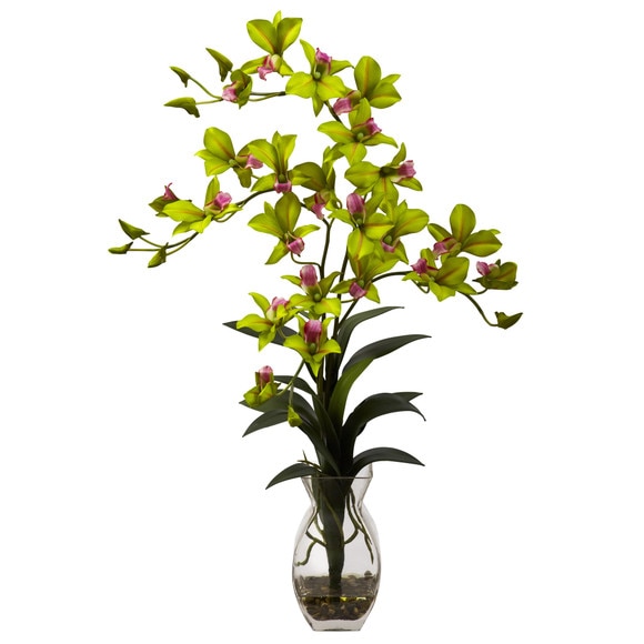 Dendrobium Orchid w/Vase Arrangement - SKU #1292 - 3