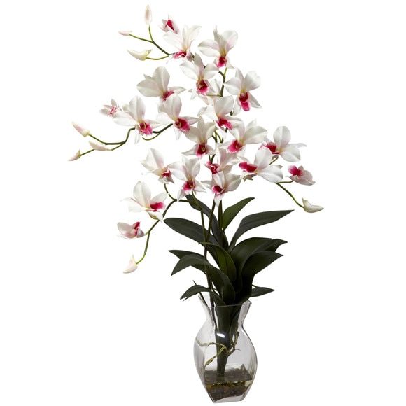 Dendrobium Orchid w/Vase Arrangement - SKU #1292