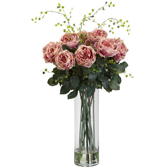 Giant Fancy Rose Willow Arrangement - SKU #1358 - 1