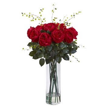 Giant Fancy Rose Willow Arrangement - SKU #1358