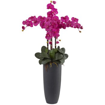 Phalaenopsis Orchid Arrangement with Bullet Planter - SKU #1369