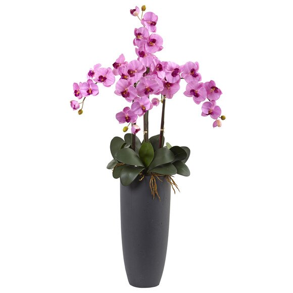 Phalaenopsis Orchid Arrangement with Bullet Planter - SKU #1369 - 6