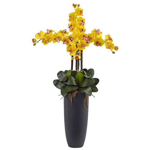 Phalaenopsis Orchid Arrangement with Bullet Planter - SKU #1369 - 4