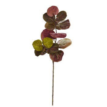 49 Sea Grape Artificial Flower Set of 3 - SKU #2160-S3