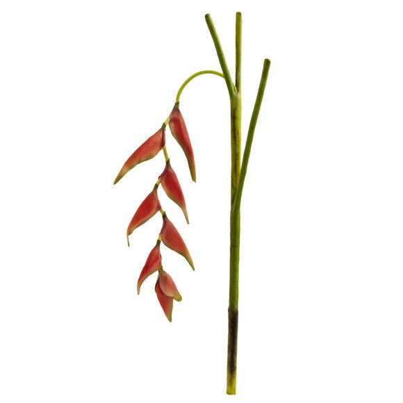 31 Hanging Heliconia Artificial Flower Set of 4 - SKU #2205-S4