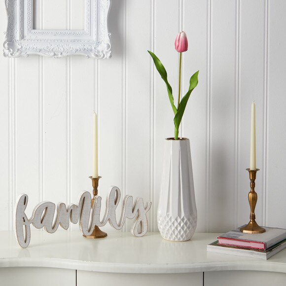 23 Dutch Tulip Artificial Flower Set of 12 - SKU #2310-S12 - 18