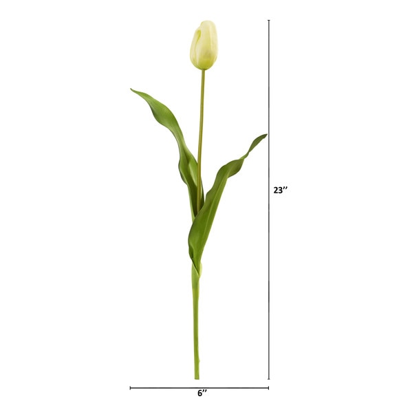23 Dutch Tulip Artificial Flower Set of 12 - SKU #2310-S12 - 9