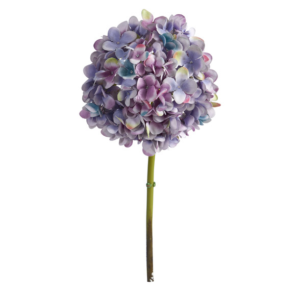 19 Hydrangea Artificial Flower Set of 3 - SKU #2359-S3 - 12