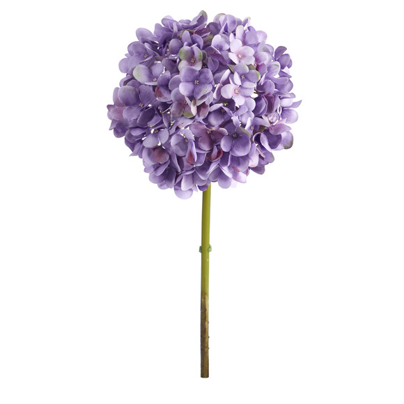 19 Hydrangea Artificial Flower Set of 3 - SKU #2359-S3 - 9