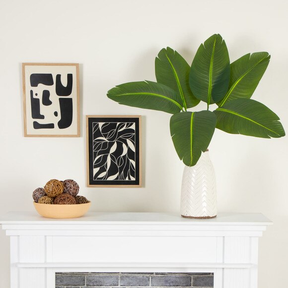 40-in Artificial Travelers Palm Stems- Set of 6 - SKU #2456-S6 - 8