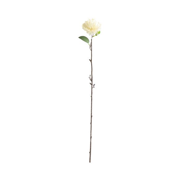 24-in Artificial Pincushion Protea Flower Stem - Set of 4 - SKU #2475-S4
