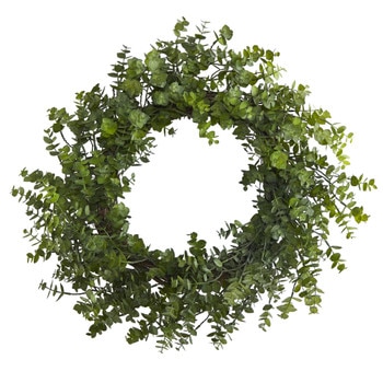 24 Eucalyptus Artificial Wreath - SKU #4492