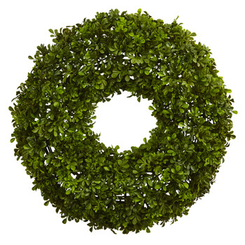22 Boxwood Wreath - SKU #4554