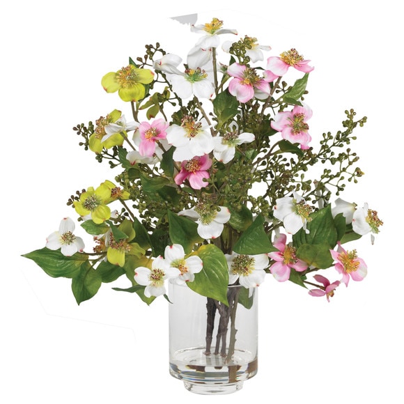 Dogwood Silk Flower Arrangement - SKU #4687