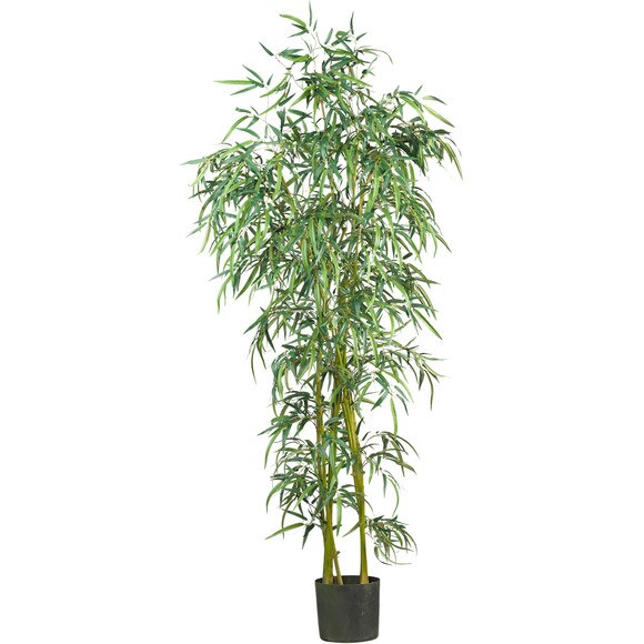 6 Fancy Style Slim Bamboo Silk Tree - SKU #5193