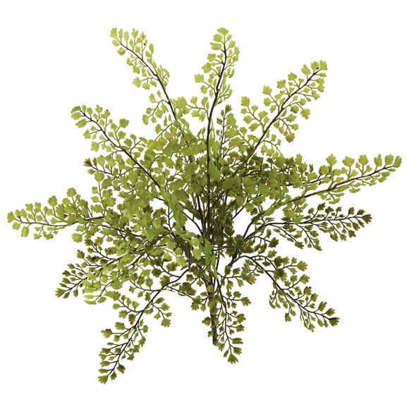 15 Maiden Hair Artificial Plant Set of 12 - SKU #6128-S12 - 1