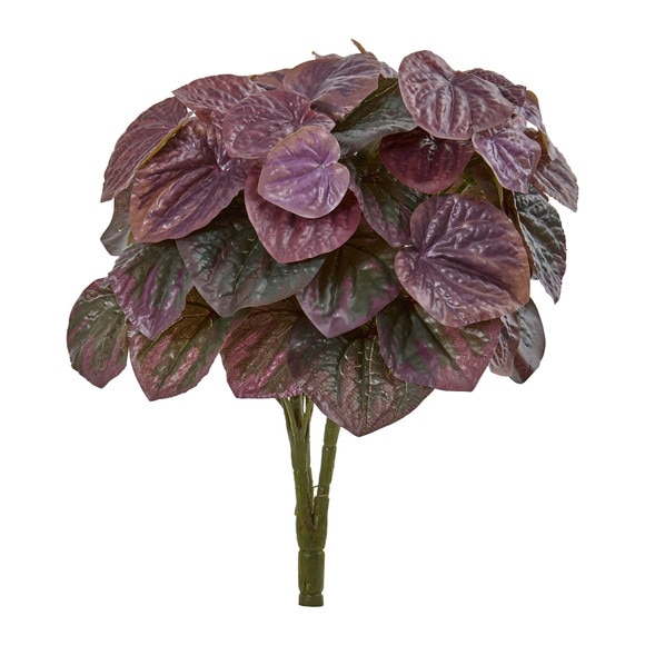 14 Peperomia Artificial Plant Set of 6 Real Touch - SKU #6187-S6