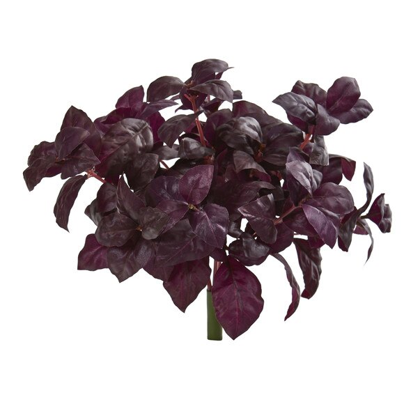 11 Basil Artificial Plant Set of 6 - SKU #6266-S6-BG