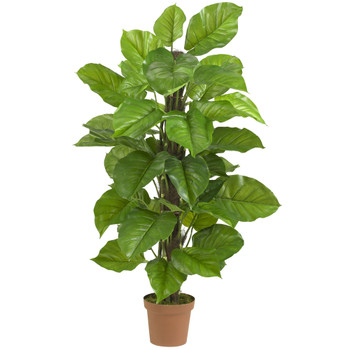 52 Large Leaf Philodendron Silk PlantReal Touch - SKU #6583