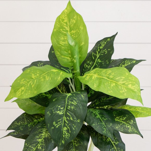 19 Artificial Dieffenbachia Plant - Set of 6 - SKU #6620-S6 - 3