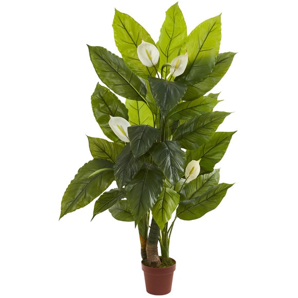 4.5 Spathyfillum Plant Real Touch - SKU #6811