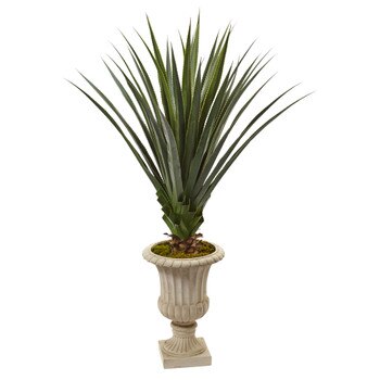 5 Spiked Agave Artificial Plant in Decorative Urn - SKU #6902