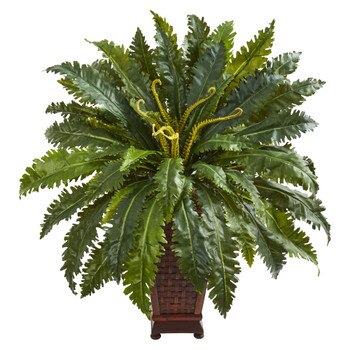 Marginatum Artificial Plant in Decorative Planter - SKU #8227