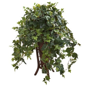 Ivy Artificial Plant in Stand Planter - SKU #8239