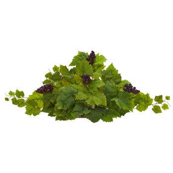 31 Grape Leaf Artificial Ledge Plant - SKU #8910