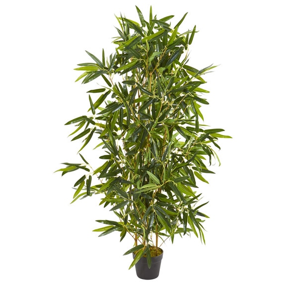 4 Bamboo Artificial Tree Real Touch UV Resistant Indoor/Outdoor - SKU #9101