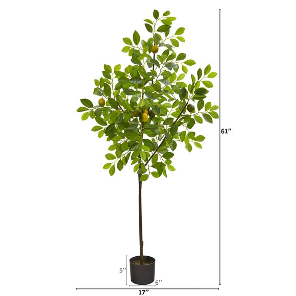 61 Lemon Artificial Tree - SKU #9162 - 1