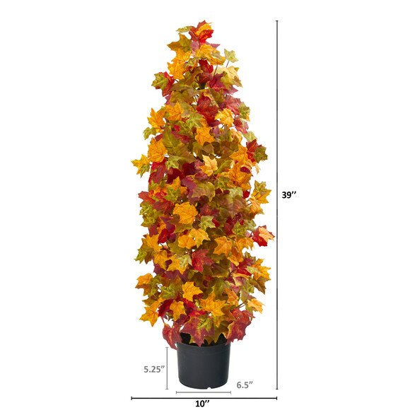39 Autumn Maple Artificial Tree - SKU #9998 - 1
