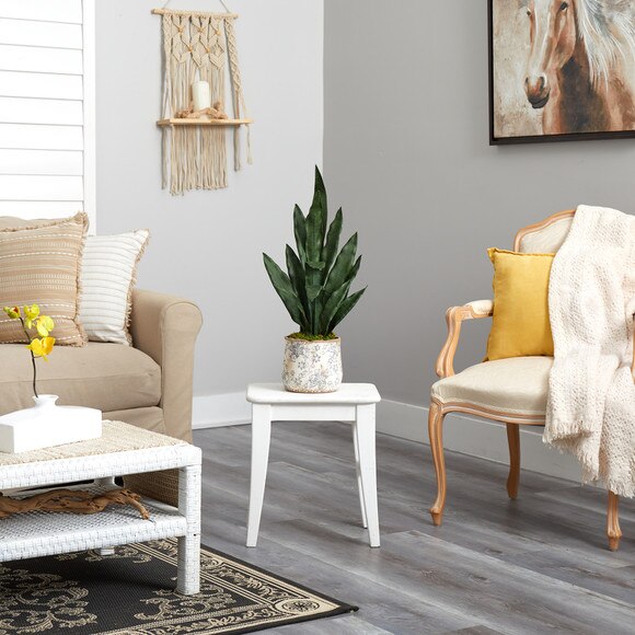 27 Sansevieria Artificial Plant in Decorative Planter - SKU #P1585 - 3