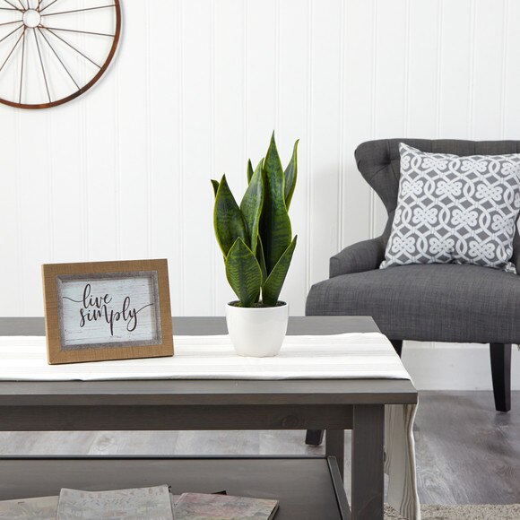 16 Sansevieria Artificial Plant - SKU #P1650 - 2