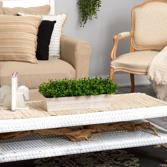 19 Eucalyptus Artificial Plant in Decorative Planter - SKU #P1654 - 4