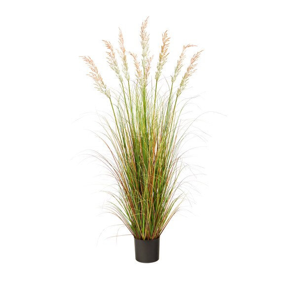 5.5 Plum Grass Artificial Plant - SKU #P1682