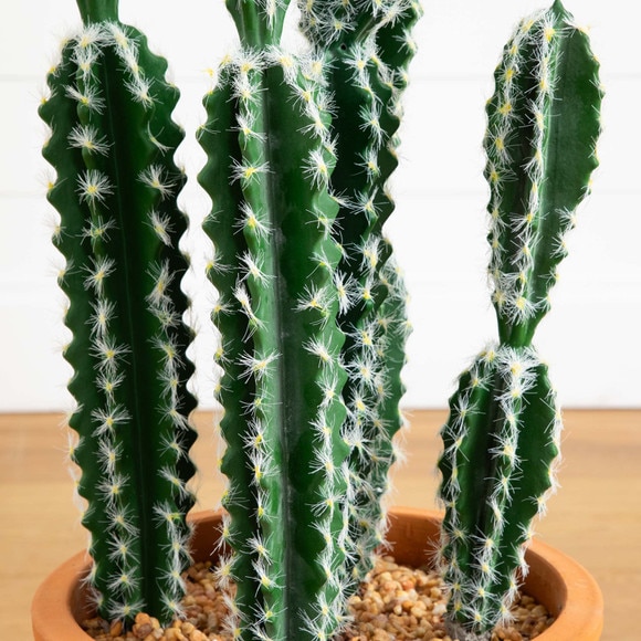 41 Artificial Cactus in Terracotta Planter - SKU #P2043 - 2