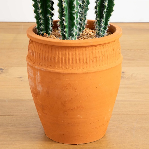 41 Artificial Cactus in Terracotta Planter - SKU #P2043 - 4