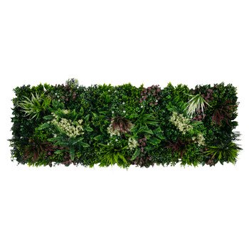 20 x 20 UV Resistant Corfu Island Artificial Living Wall Panels Indoor/Outdoor - Set of 3 - SKU #P2082