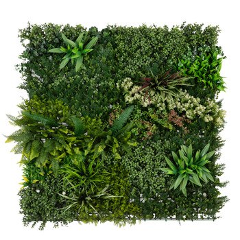 40 x 40 UV Resistant Madagascar Forest Artificial Living Wall Panel Indoor/Outdoor - SKU #P2084