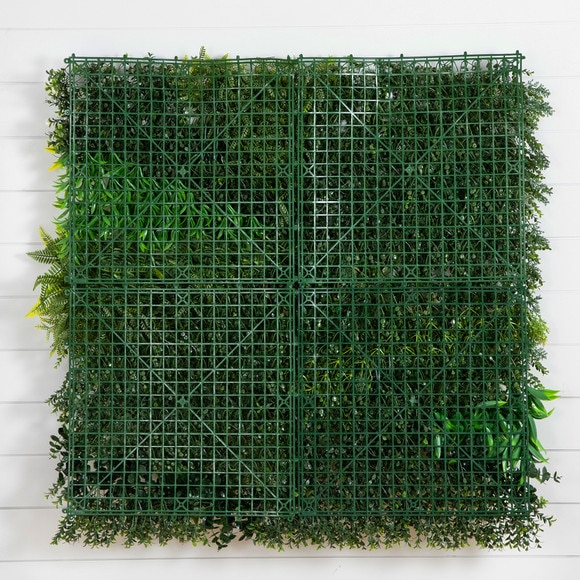 40 x 40 UV Resistant Madagascar Forest Artificial Living Wall Panel Indoor/Outdoor - SKU #P2084 - 3