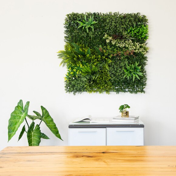 40 x 40 UV Resistant Madagascar Forest Artificial Living Wall Panel Indoor/Outdoor - SKU #P2084 - 6