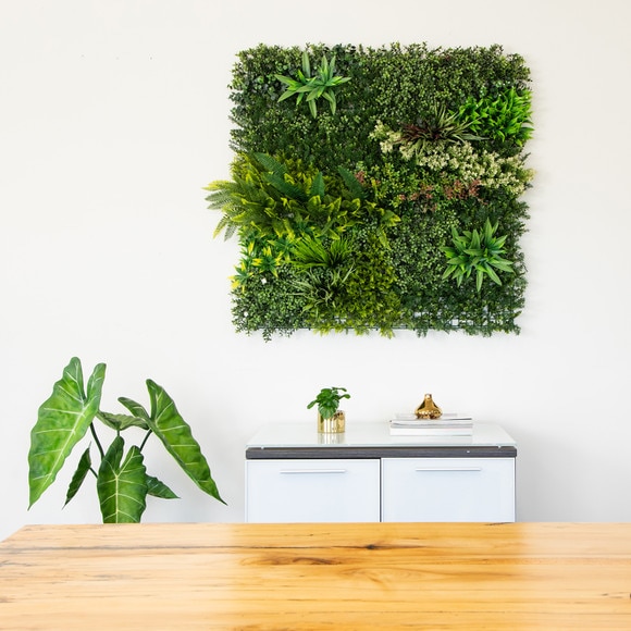 40 x 40 UV Resistant Madagascar Forest Artificial Living Wall Panel Indoor/Outdoor - SKU #P2084 - 7