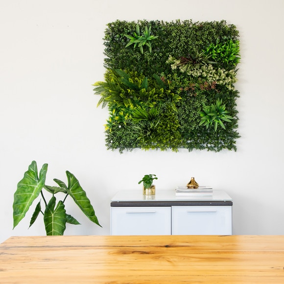 40 x 40 UV Resistant Madagascar Forest Artificial Living Wall Panel Indoor/Outdoor - SKU #P2084 - 8