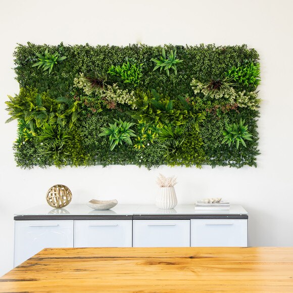 40 x 40 UV Resistant Madagascar Forest Artificial Living Wall Panel Indoor/Outdoor - SKU #P2084 - 9