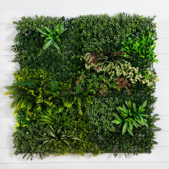 40 x 40 UV Resistant Madagascar Forest Artificial Living Wall Panel Indoor/Outdoor - SKU #P2084 - 13