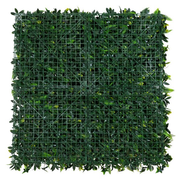 40 x 40 UV Resistant Andean Cloud Forest Artificial Living Wall Panel Indoor/Outdoor - SKU #P2085 - 2