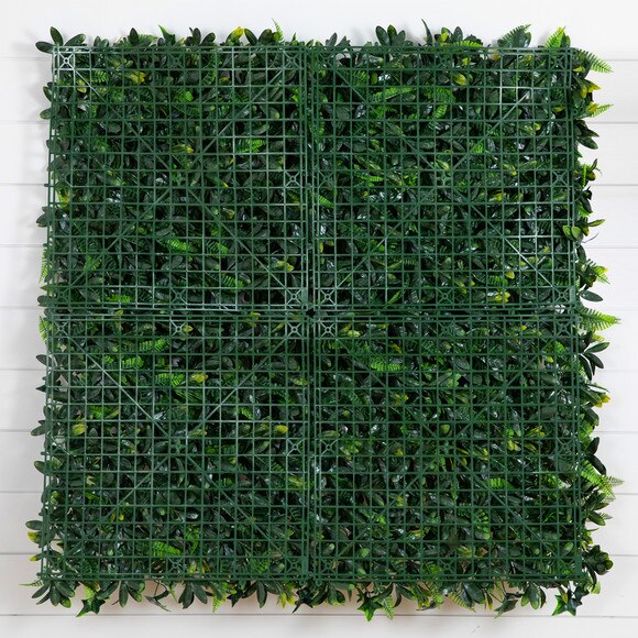 40 x 40 UV Resistant Andean Cloud Forest Artificial Living Wall Panel Indoor/Outdoor - SKU #P2085 - 4