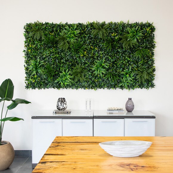 40 x 40 UV Resistant Andean Cloud Forest Artificial Living Wall Panel Indoor/Outdoor - SKU #P2085 - 7